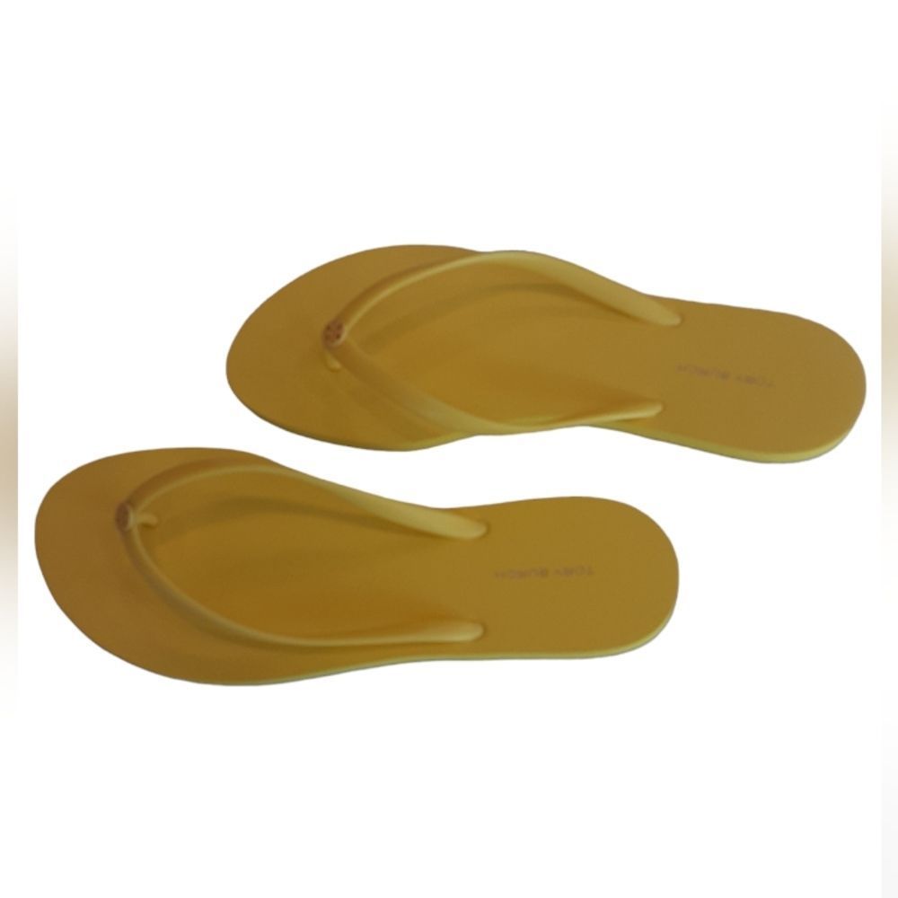 Tory Burch Chelsea Bright Yellow Women's Thin Flip Flop Sandals, size 10M, NWOT - Picture 5 of 9